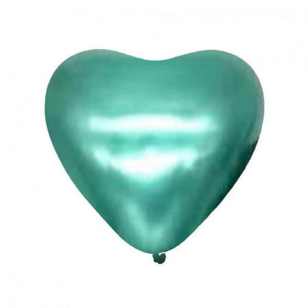 chrome green heart