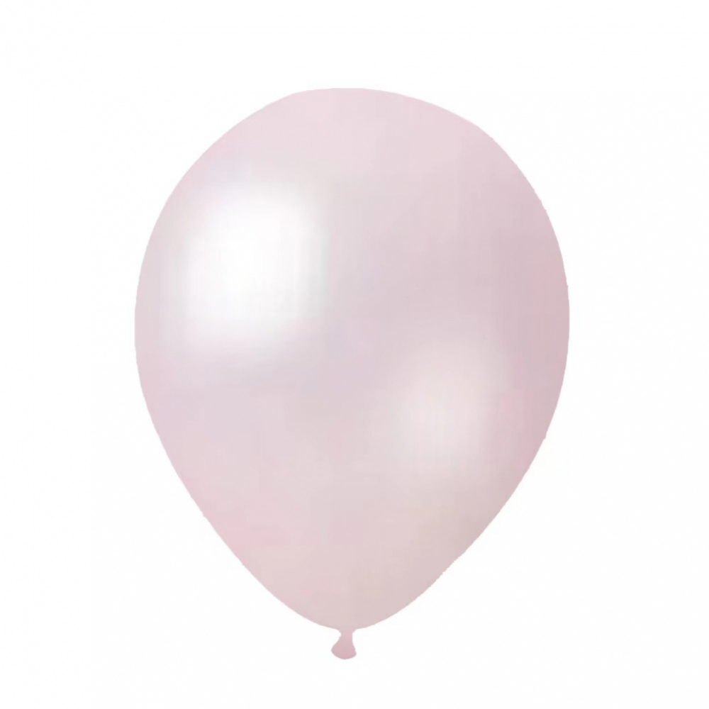 pearl baby pink balloon