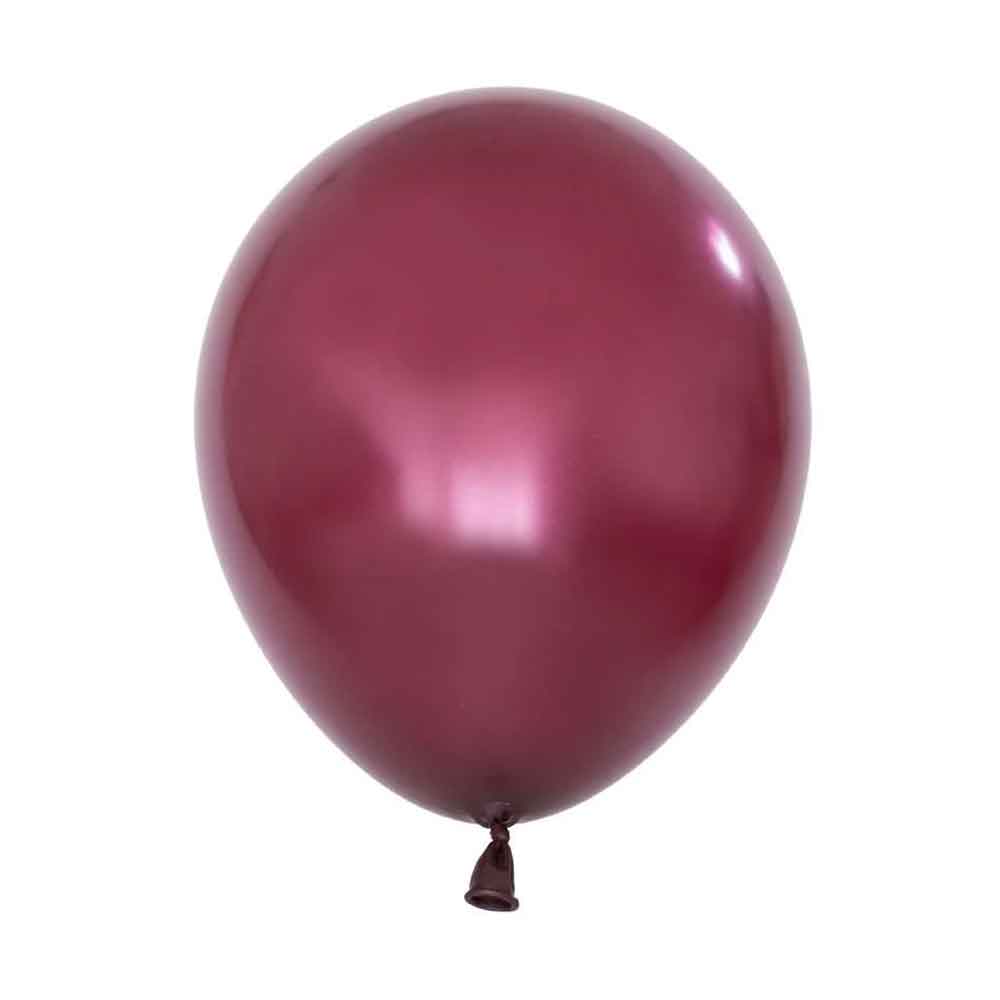 pearl burgundy balloon